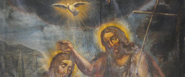 Restauri delle tele nella Chiesa Santa Maria del Castello di Mesocco